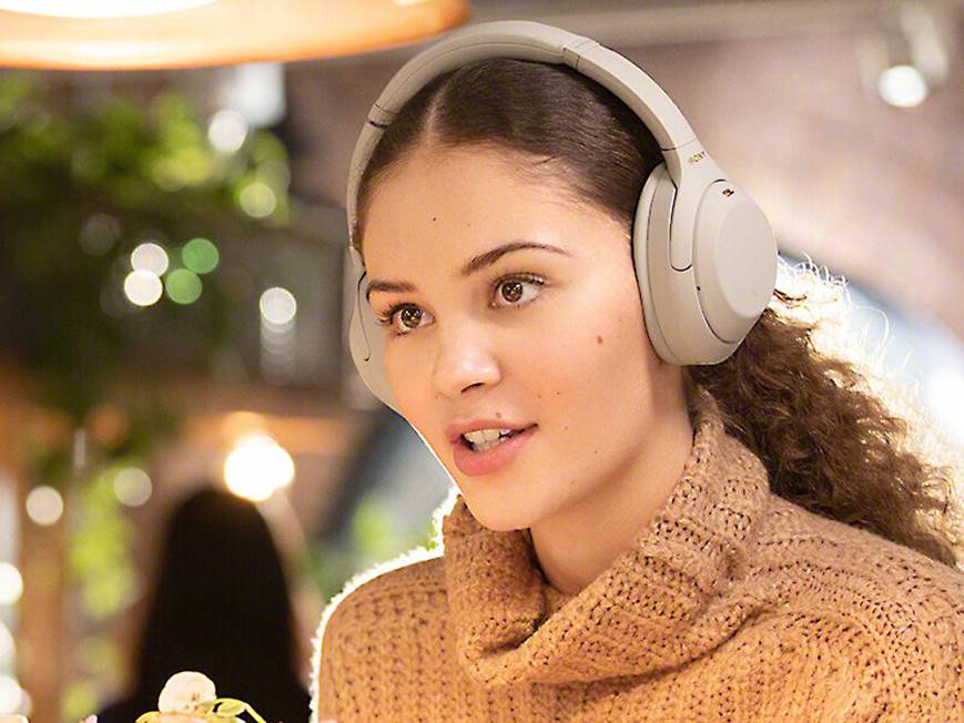 Sony WH-1000XM4 (Silver) Over-ear Bluetooth® wireless noise