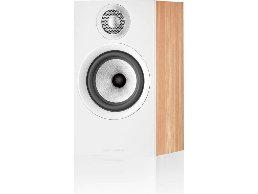Bowers & Wilkins 607 S2 Anniversary Edition (Oak/White) Bookshelf
