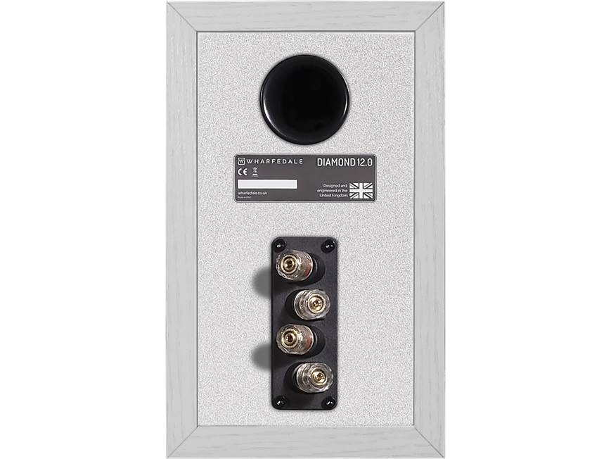 Wharfedale Diamond 12.0 (White) Bookshelf speakers (White) at