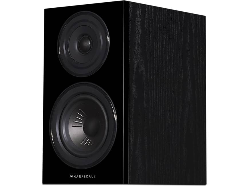 Wharfedale Diamond 12.1 (Black) Bookshelf speakers (Black) at