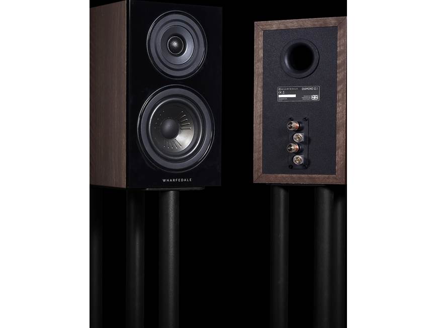 Wharfedale Diamond 12.1 (Walnut) Bookshelf speakers (Walnut) at