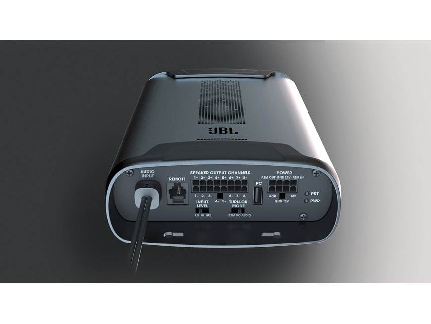 JBL DSP4086 8-channel car amplifier with digital signal processing