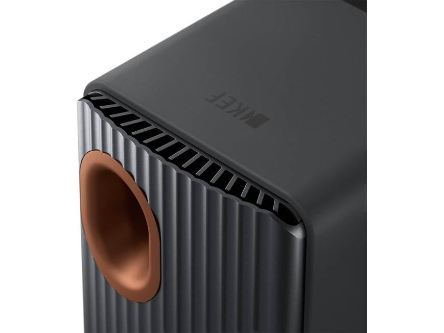 KEF LS50 Wireless II (Carbon Black) Powered stereo speakers with