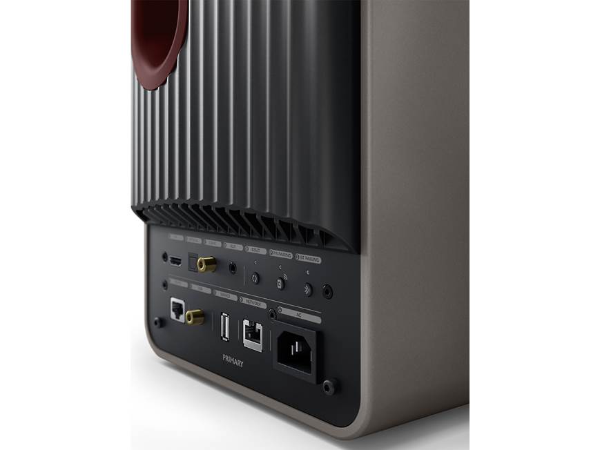 KEF LS50 Wireless II (チタニウム・グレイ)リモコン付き KEF LS50 Wireless II (Titanium Grey) Powered stereo speakers with
