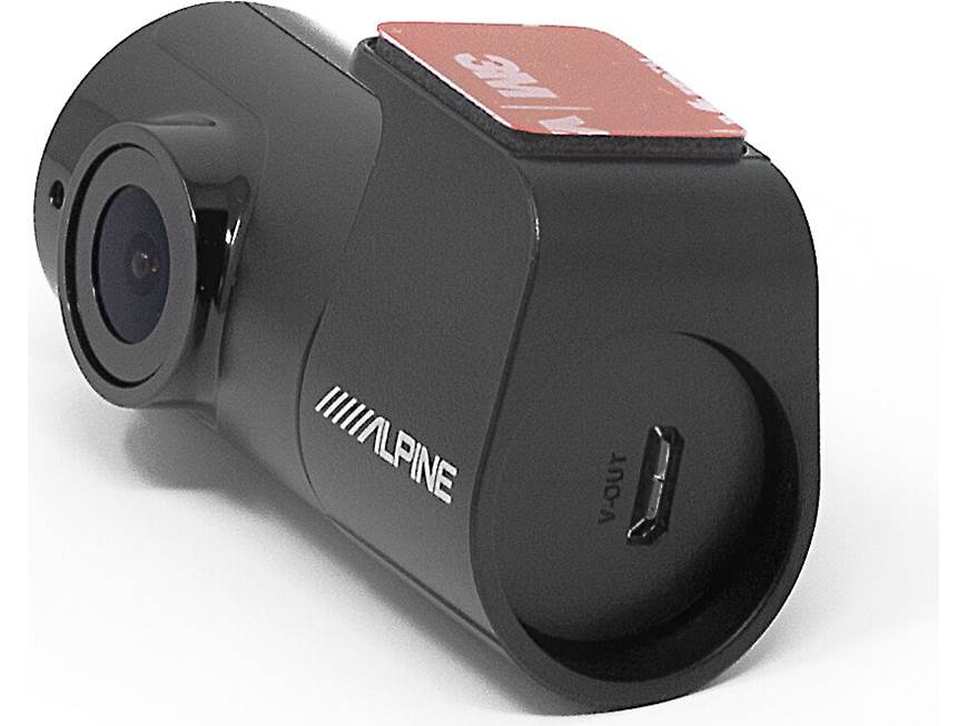 Alpine DVR-C310R HD dash cam with Wi-Fi and included rear-view cam