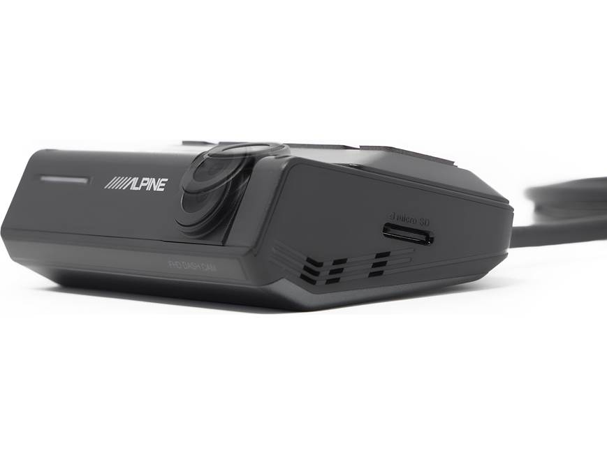 Alpine /DVR-C320R/WiFi&GPS 搭載[新品●未使用] Alpine DVR-C320R HD dash cam with Wi-Fi and included rear-view cam