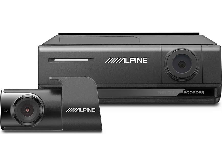 Alpine /DVR-C320R/WiFi&GPS 搭載[新品●未使用] Alpine DVR-C320R HD dash cam with Wi-Fi and included rear-view cam