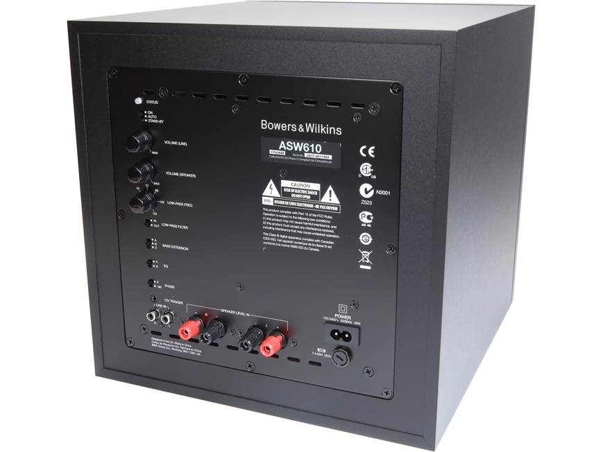 Bowers & Wilkins サブウーファー ASW610【超美品】 Bowers & Wilkins ASW610 (Black) Powered subwoofer (Black) at