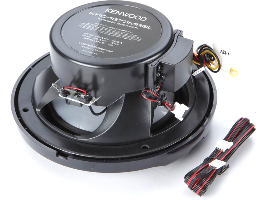 Kenwood KFC-1673MRBL (Black) 6-1/2