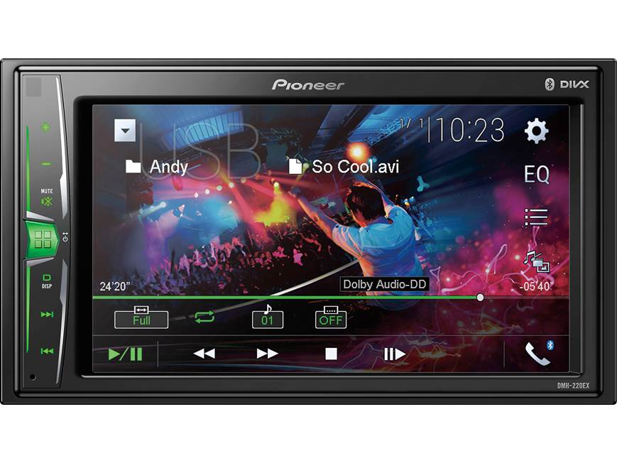 Pioneer DMH-220EX Digital multimedia receiver at Crutchfield Canada