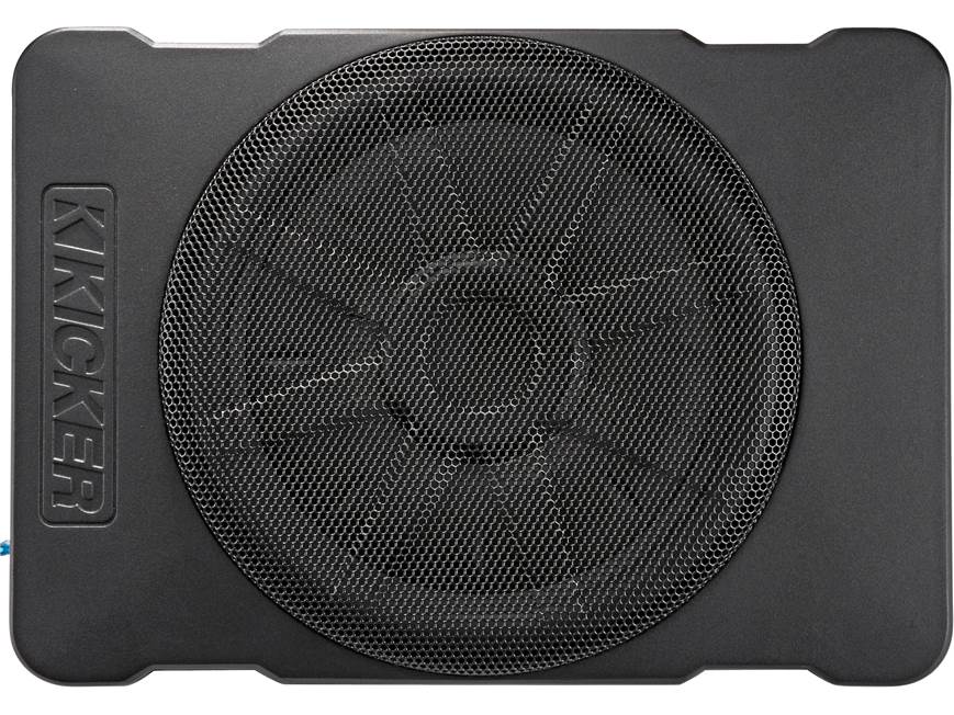 Kicker 46HS10 Hideaway™ compact powered subwoofer with 10