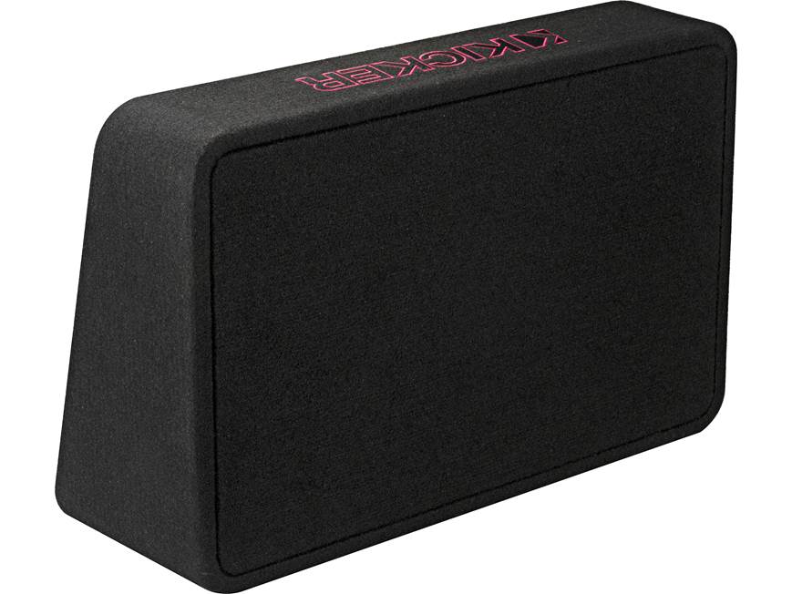 Kicker 46TL7T122 Sealed 2-ohm enclosure with single square L7T