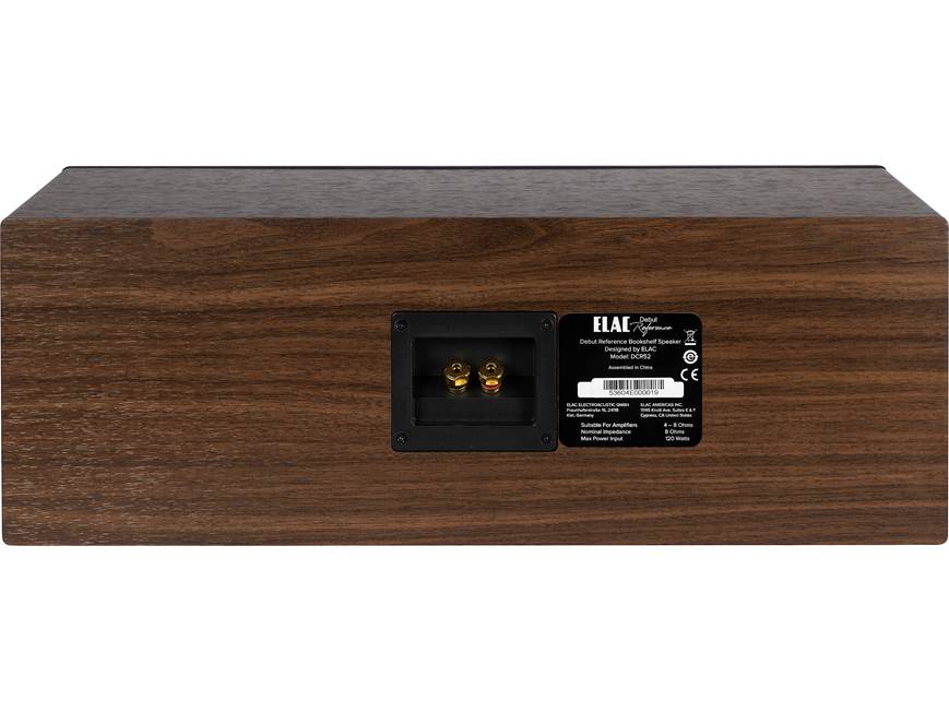 ELAC Debut Reference DCR52 (Walnut/Black) Centre channel speaker