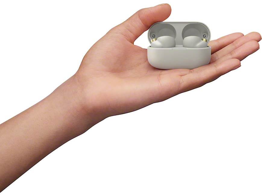 Sony WF-1000XM4 (Silver) True wireless earbuds with adaptive noise