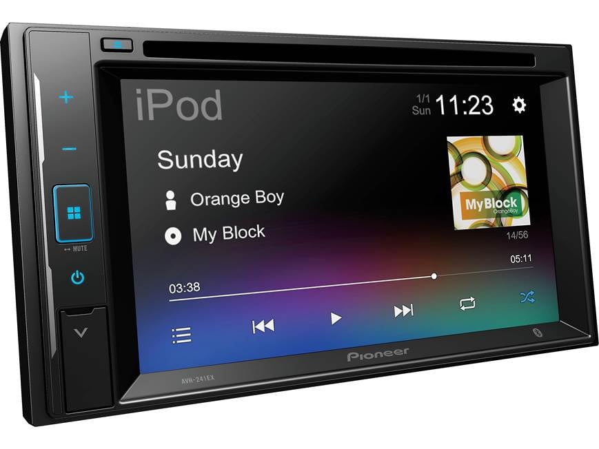 Pioneer AVH-241EX DVD receiver at Crutchfield Canada