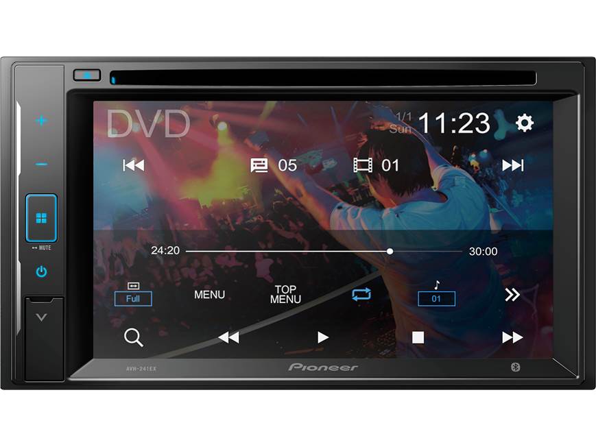Pioneer AVH-241EX DVD receiver at Crutchfield Canada