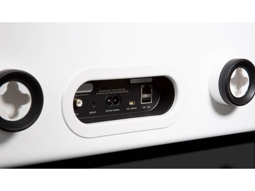 Bluesound PULSE SUB+ (White) Wireless powered subwoofer for