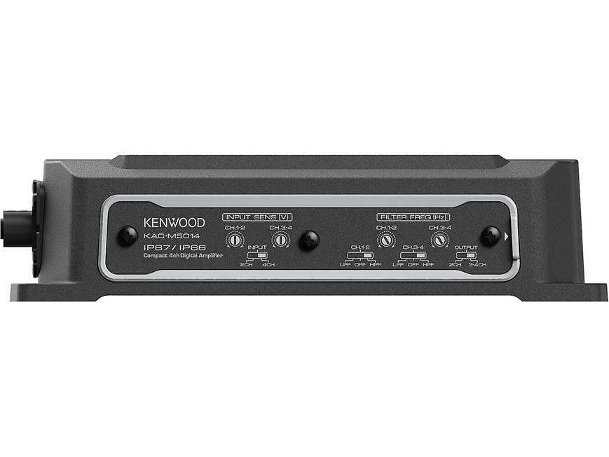 Kenwood KAC-M5014 Compact 4-channel powersports/marine amplifier