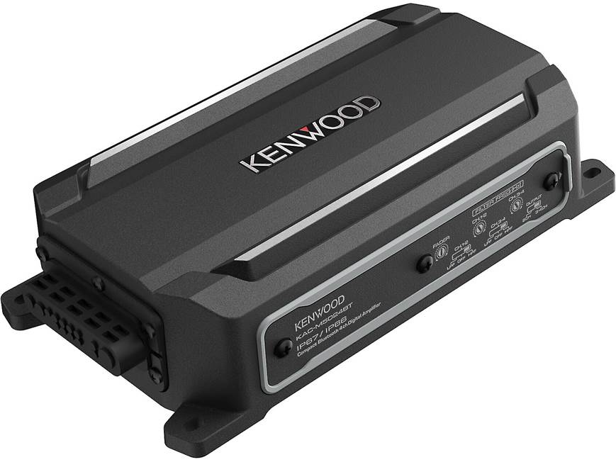 Kenwood KAC-M5024BT Compact 4-channel powersports/marine amplifier