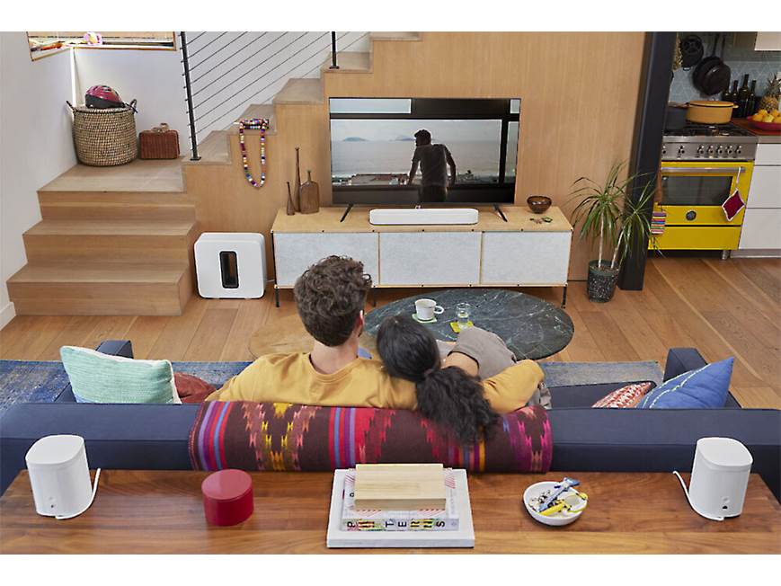Sonos Beam (Gen 2) (White) Powered 3-channel sound bar/wireless