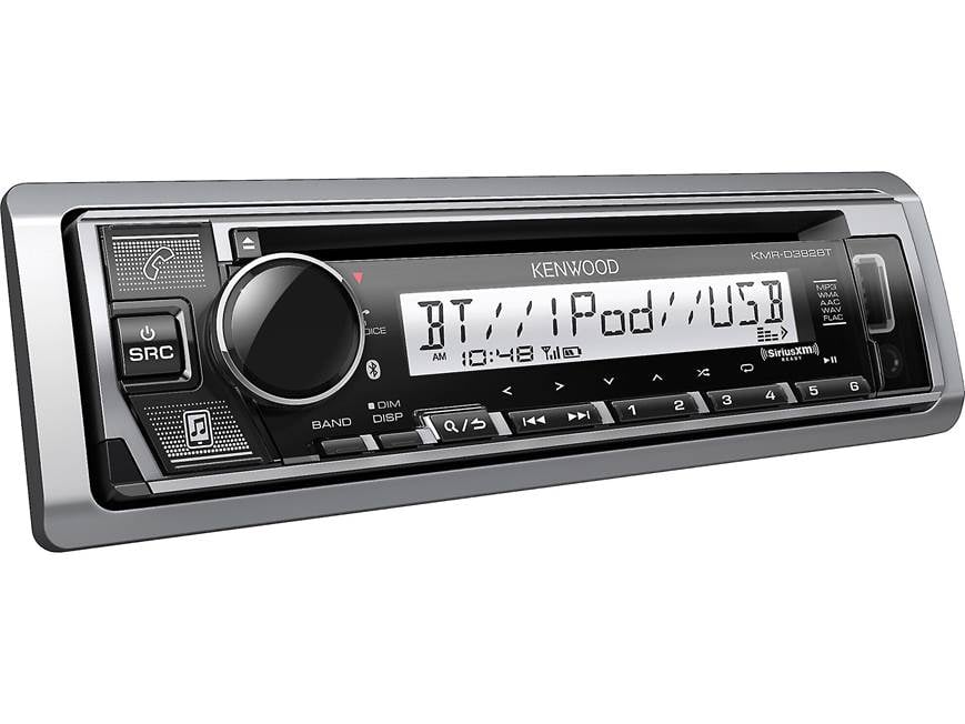 Kenwood KMR-D382BT Marine CD receiver at Crutchfield Canada