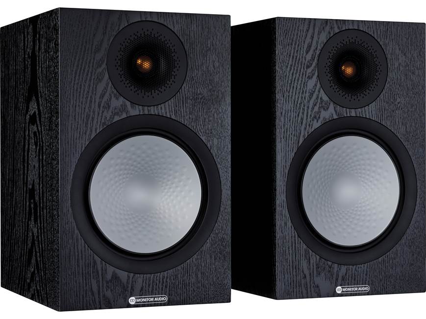 Monitor Audio Silver 100 7G (Black Oak) Bookshelf speakers (Black