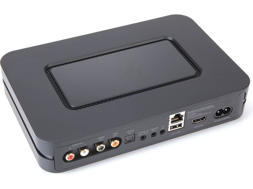 Bluesound NODE (Black) Streaming music player with built-in Wi-Fi