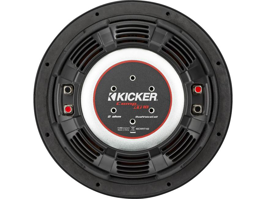 Kicker 48CWRT102 CompRT Series shallow-mount 10