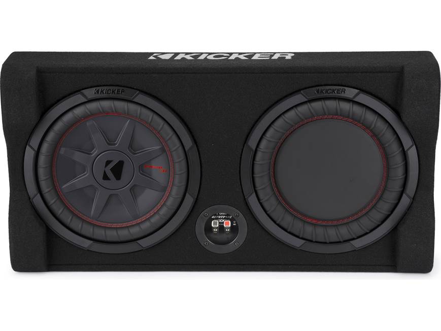 Kicker 48TRTP102 Sealed downward-firing enclosure with CompRT® 10