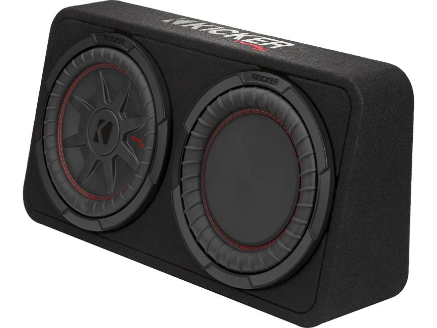 Kicker 48TCWRT102 Truck-style sealed enclosure with single 10