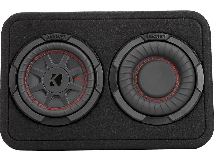 Kicker 48TCWRT672 Truck-style sealed enclosure with single 6-3/4