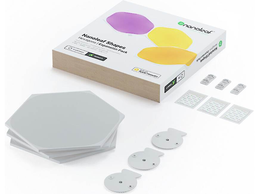 Nanoleaf Shapes Expansion Pack (3 Hexagons) Add-on panels for