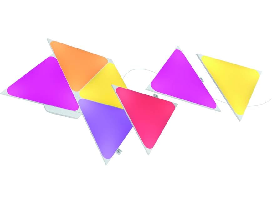 Nanoleaf Shapes Triangles Smarter Kit Base kit with 7 triangular