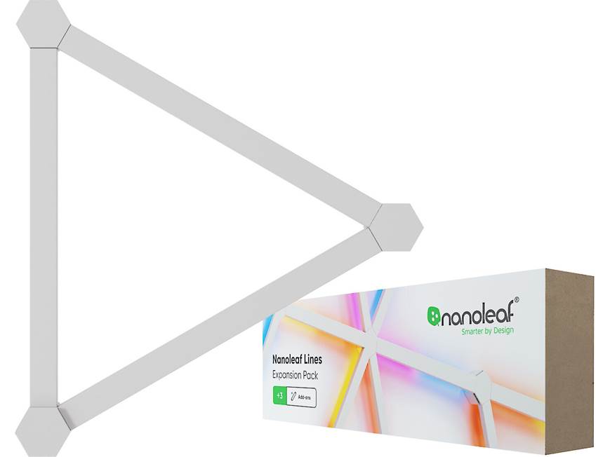 Nanoleaf Lines Expansion Pack Add-on light bars for Lines base kit
