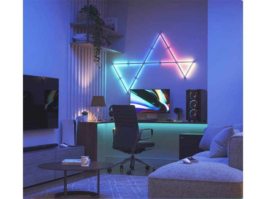Nanoleaf Lines Smarter Kit Base kit with 9 smart light bars at