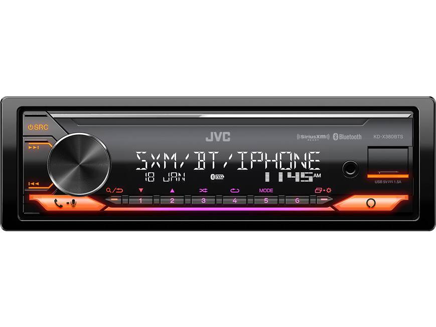 JVC KD-X380BTS Digital media receiver at Crutchfield Canada
