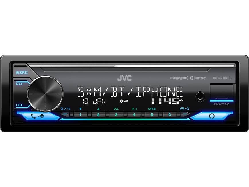 JVC KD-X380BTS Digital media receiver at Crutchfield Canada