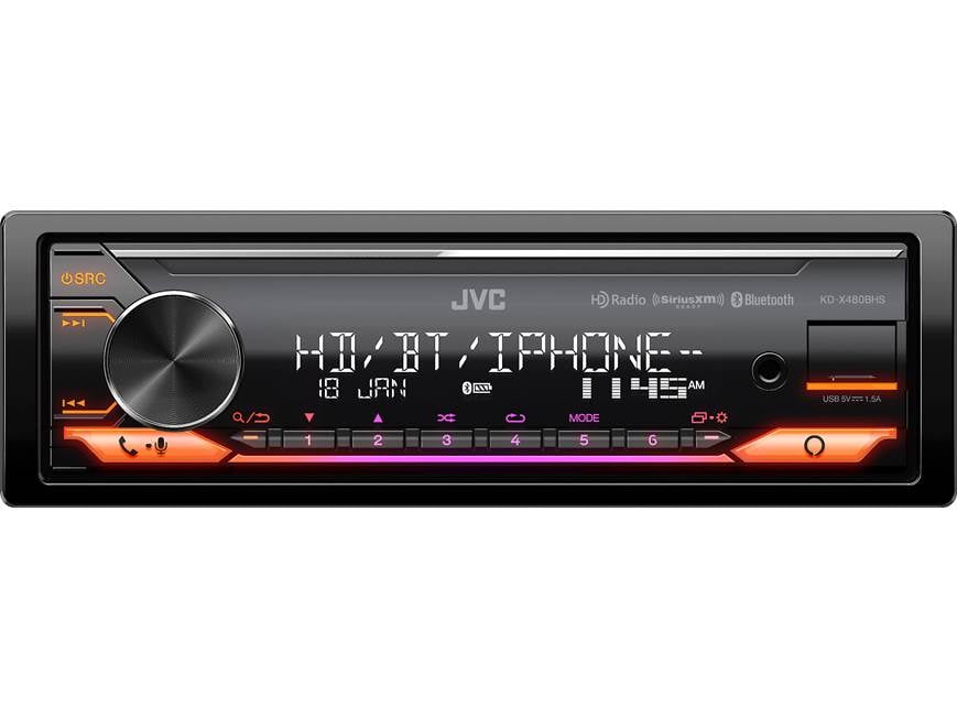 JVC KD-X480BHS Digital media receiver at Crutchfield Canada