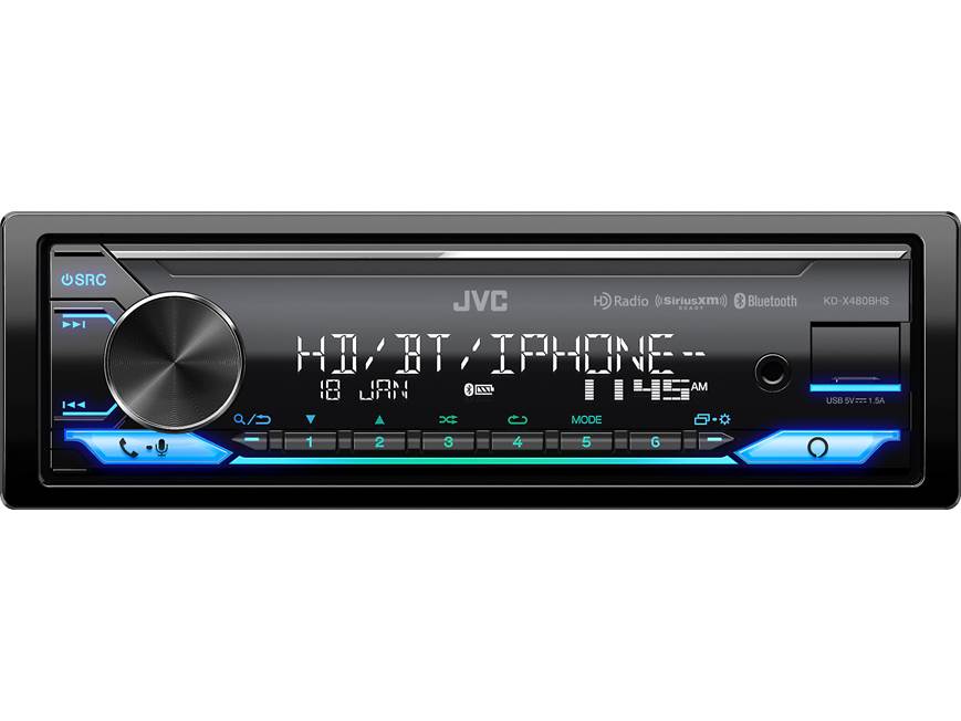 JVC KD-X480BHS Digital media receiver at Crutchfield Canada JVC KD-X480BHS Digital media receiver at Crutchfield Canada