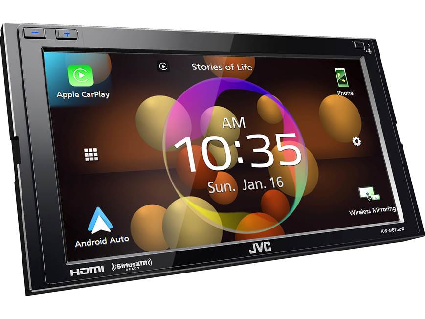 JVC KW-M875BW Digital multimedia receiver at Crutchfield Canada
