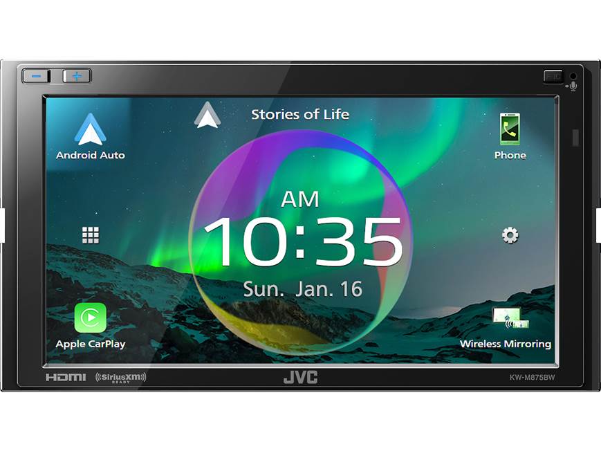 JVC KW-M875BW Digital multimedia receiver at Crutchfield Canada