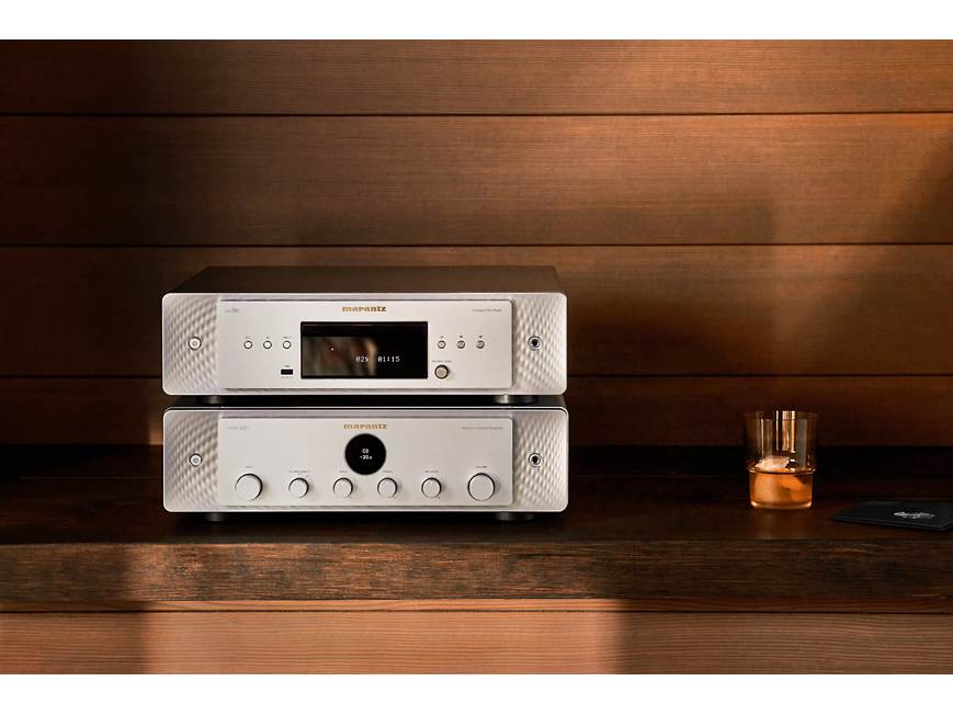 Marantz CD60 (Silver Gold) Single-disc CD player with USB port for