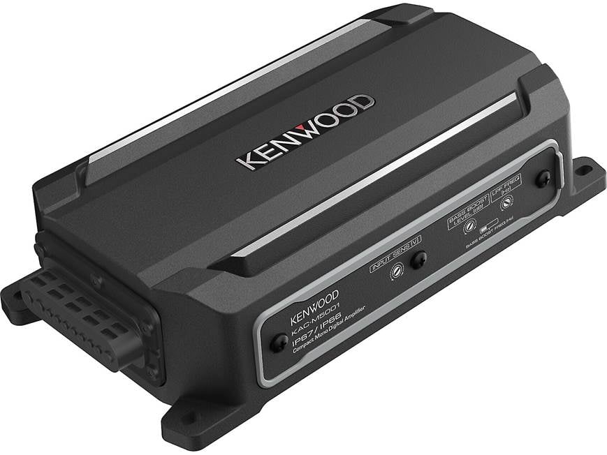Kenwood KAC-M5001 Compact mono marine subwoofer amplifier — 300