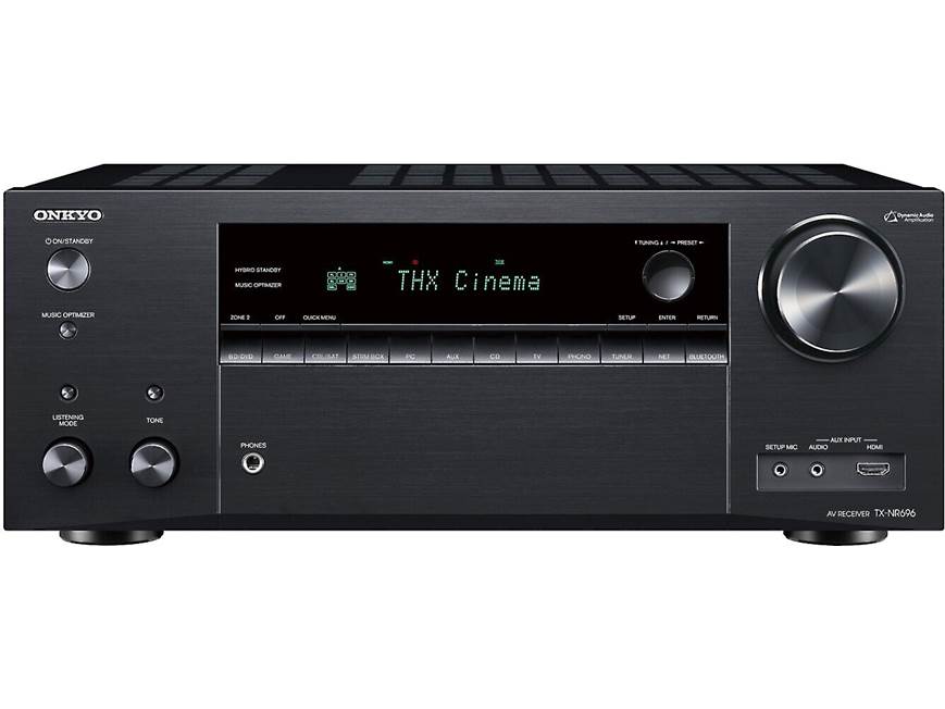 Onkyo TX-NR696 7.2-channel home theatre receiver with Wi-Fi