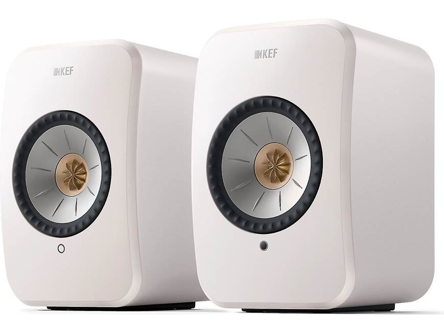 KEF LSX II ストーンホワイト KEF LSX II (Mineral White, Satin) Powered speakers with Wi-Fi