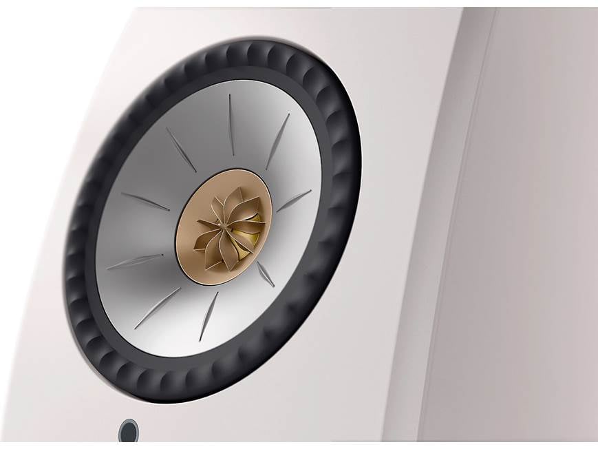 KEF LSX II (Mineral White, Satin) Powered speakers with Wi-Fi