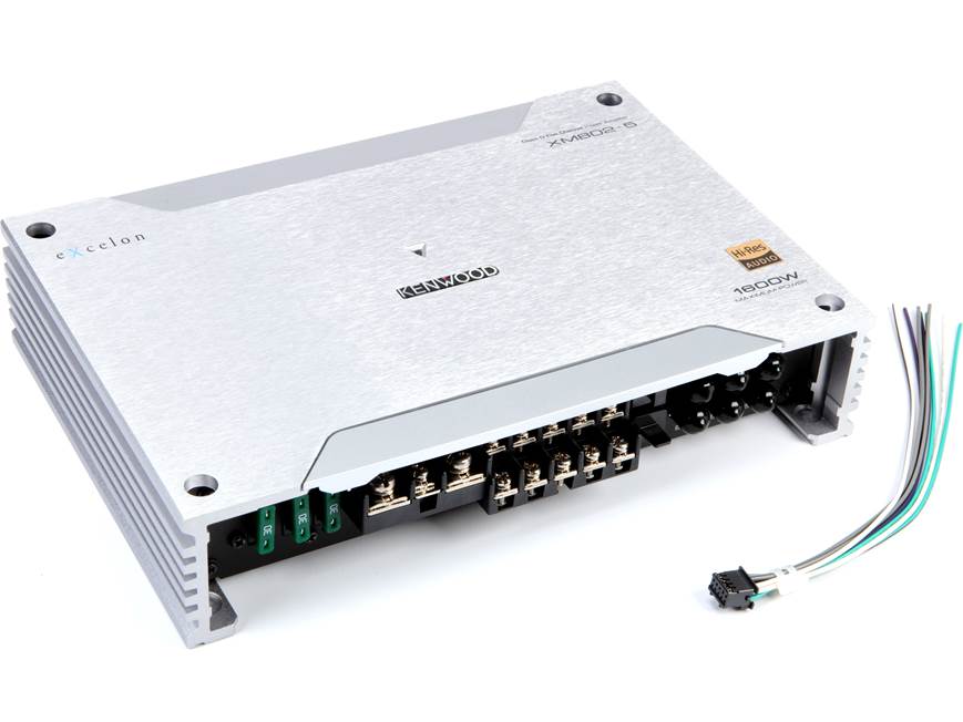 アンプ KENWOOD STEREO INTEGRATED AMPLIFIER Kenwood Excelon XM802-5 5-channel powersports/marine amplifier