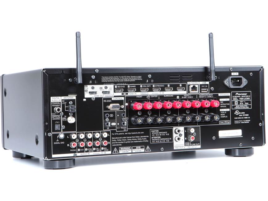 Pioneer Elite VSX-LX305 9.2-channel home theatre receiver with