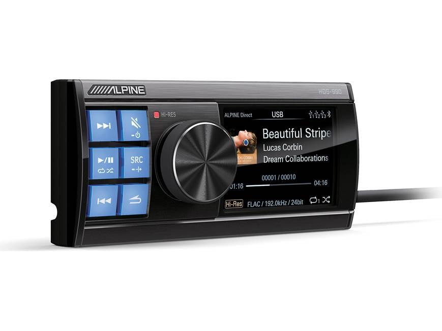 Alpine HDS-990 Status Series high-resolution digital media audio