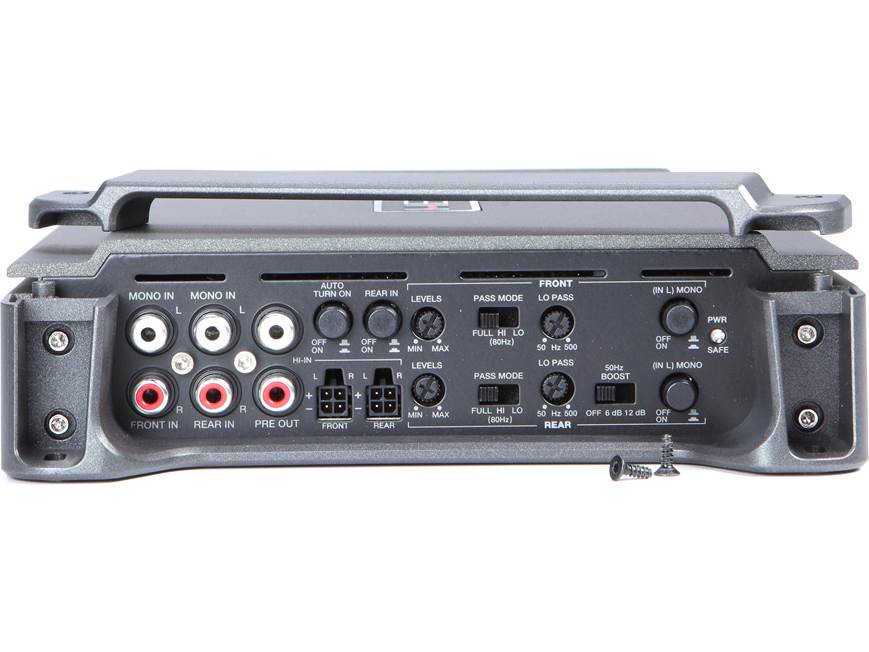 Hertz HCP 4 4-channel car amplifier — 50 watts RMS x 4 at